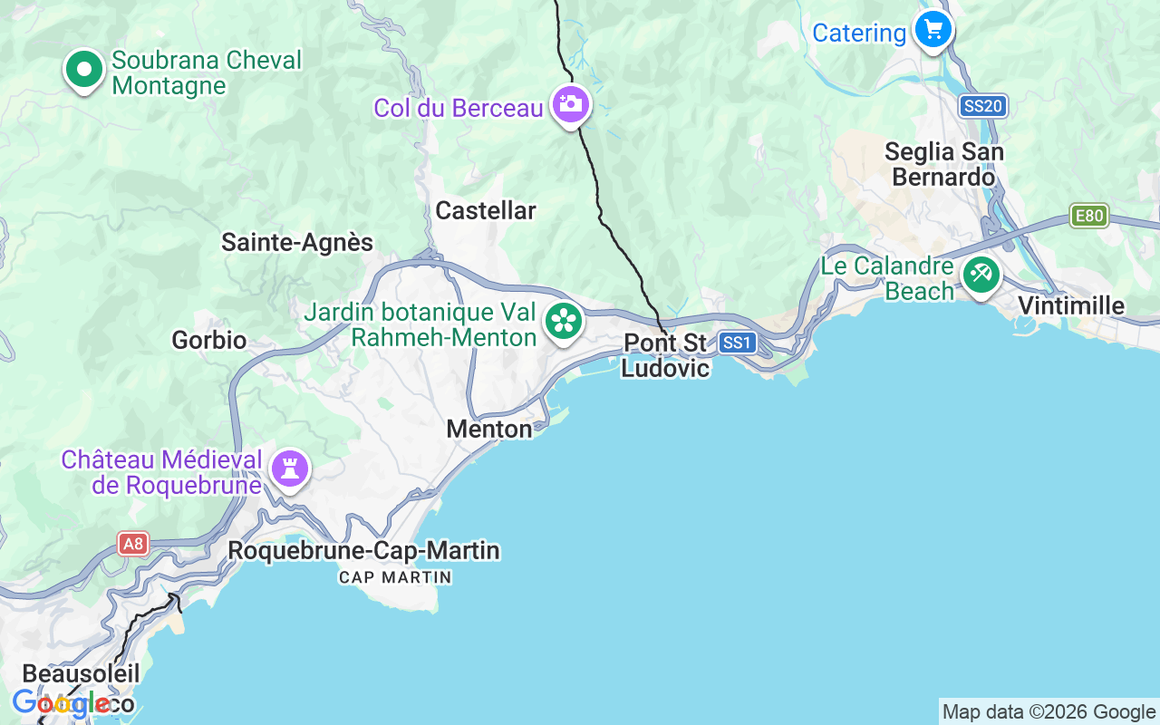Emplacement du Voilier: Port Garavan, 06500 Menton