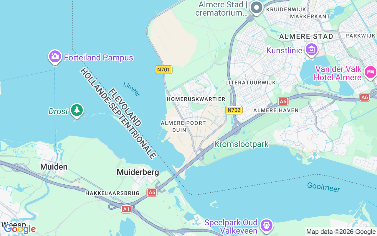 Emplacement du Bateau sans permis: Port D'almere, Almere