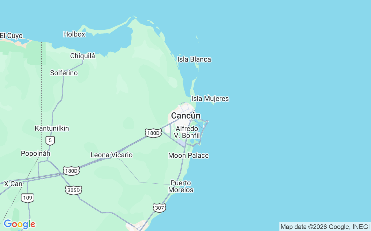 Plats för Katamaran: Marina V&V, Cancún