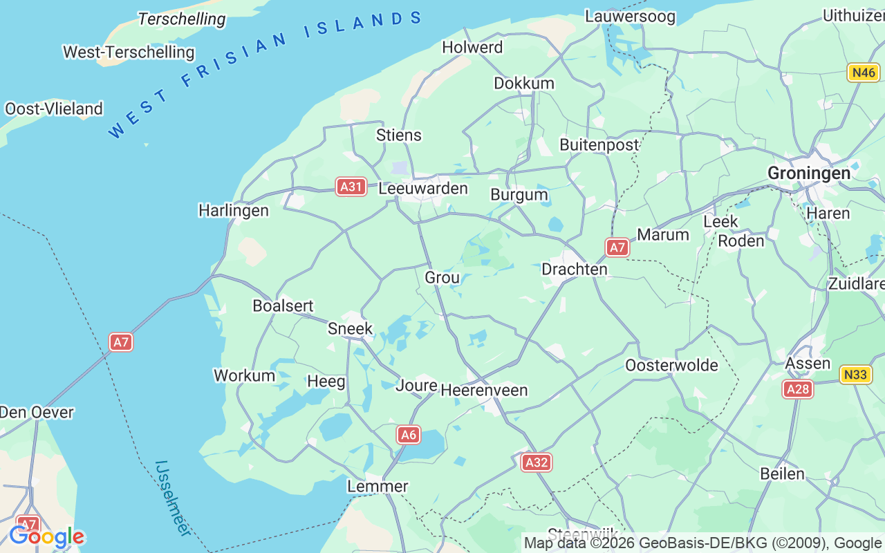 Liegeplatz Segelboot: Drijfveer Akkrum, Grou