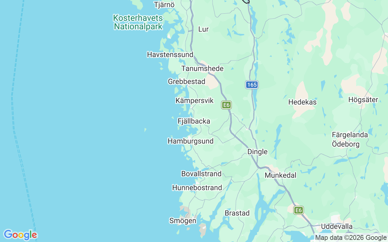 De locatie van Motorboot: Ingrid Bergmans Torg, 457 40 Fjällbacka