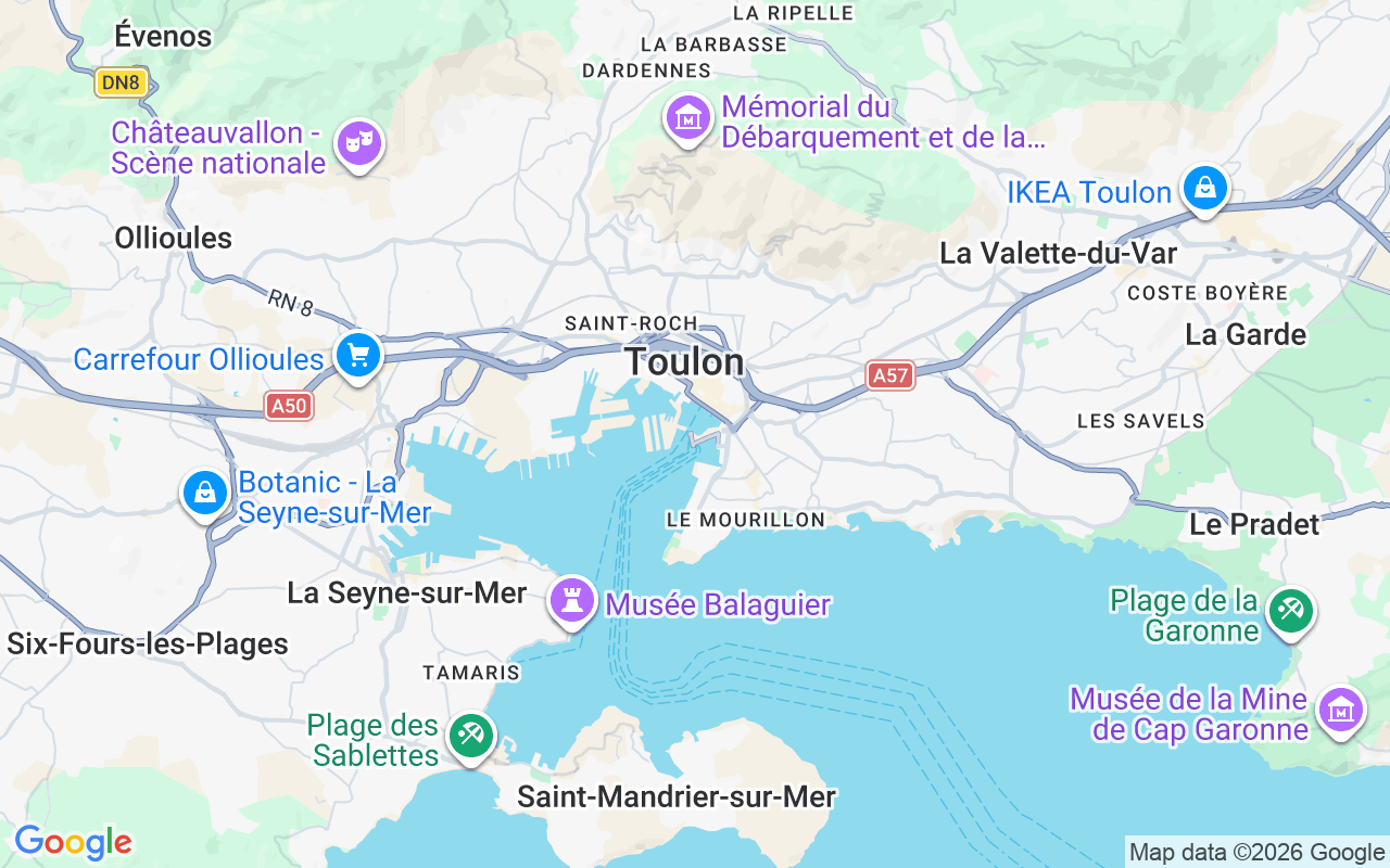 Liegeplatz Katamaran: Port De La Vieille Darse, Toulon