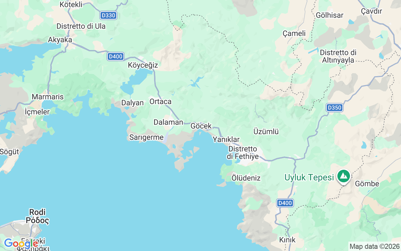 Luogo Caicco: Göcek, Göcek