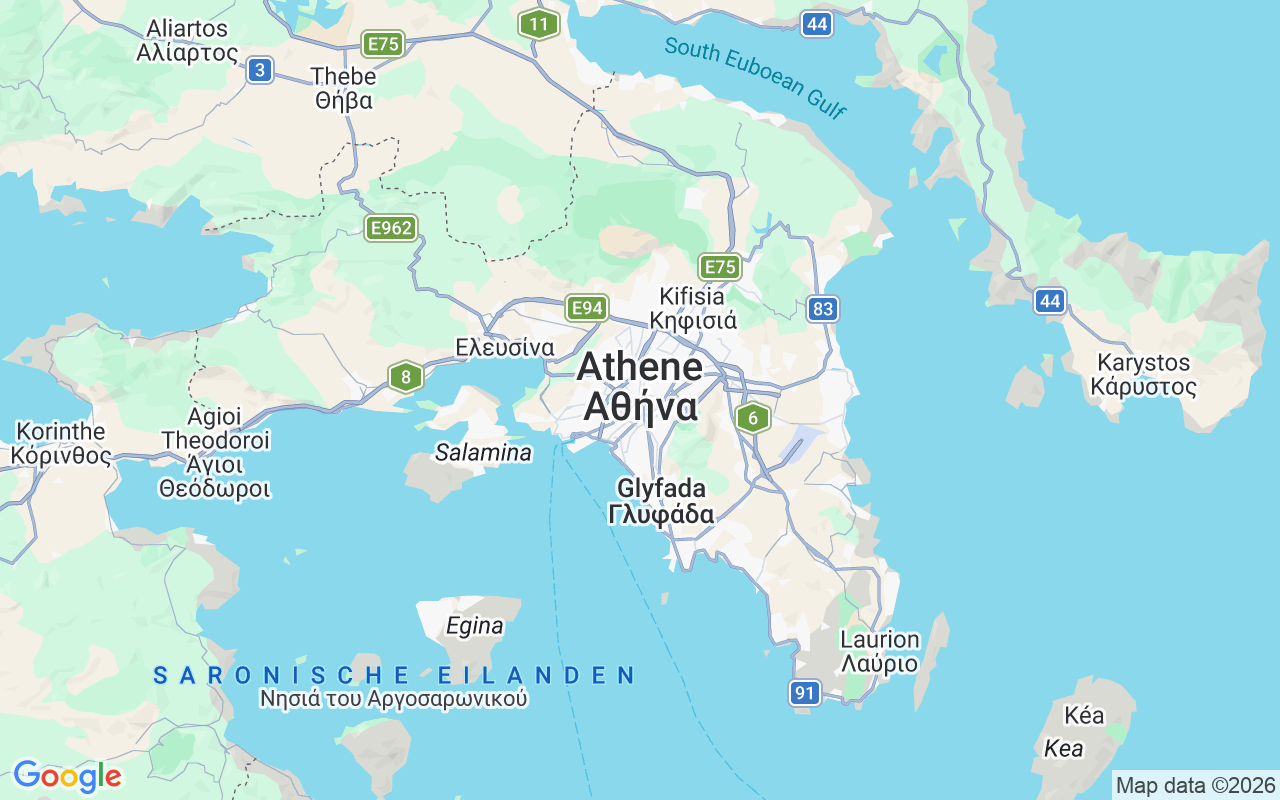 De locatie van Catamaran: Athene, Griekenland