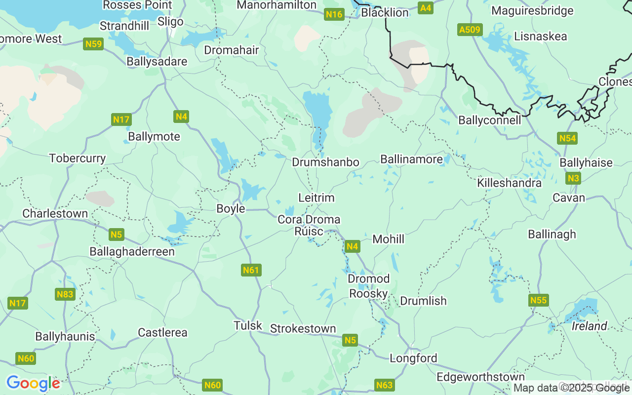 Plats för Husbåt: Tullylannan, Irland