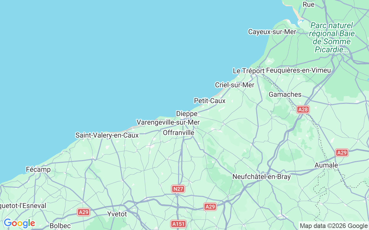 Emplacement du Semi-rigide: Dieppe, 76200 Dieppe