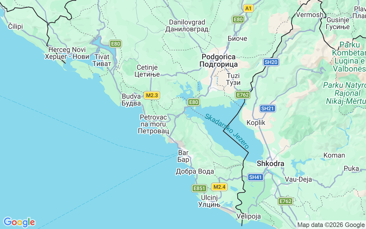 Liegeplatz Motorboot: Virpazar, Virpazar