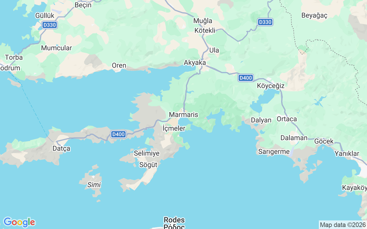 Localização do(a) Lancha: Adakoy Marina, Marmaris