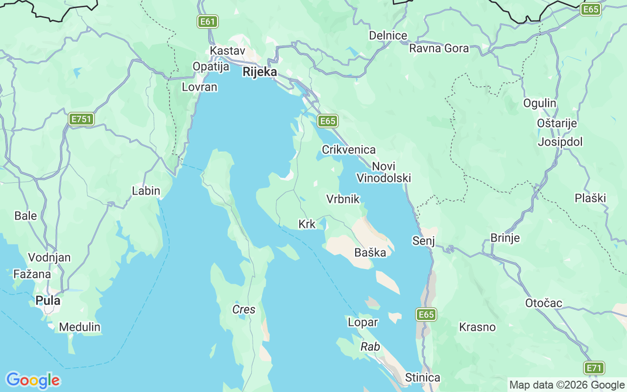 Liegeplatz Motorboot: Punat, Krk