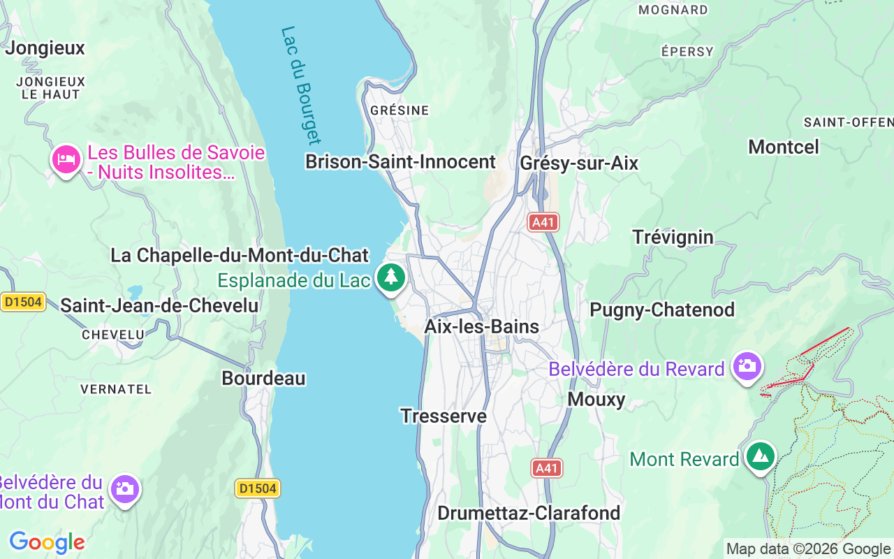 De locatie van Motorboot: Grand Port, Aix-Les-Bains