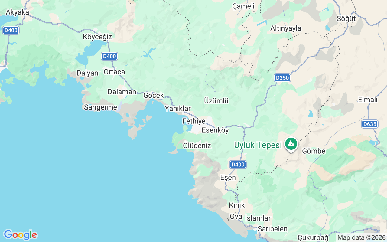 Liegeplatz Gulet: Ece Marina, Fethiye