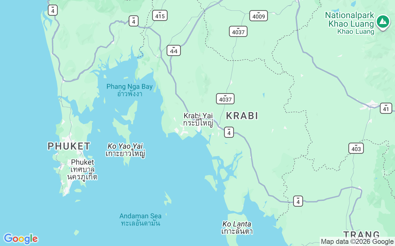 Liegeplatz Katamaran: Krabi, Krabi