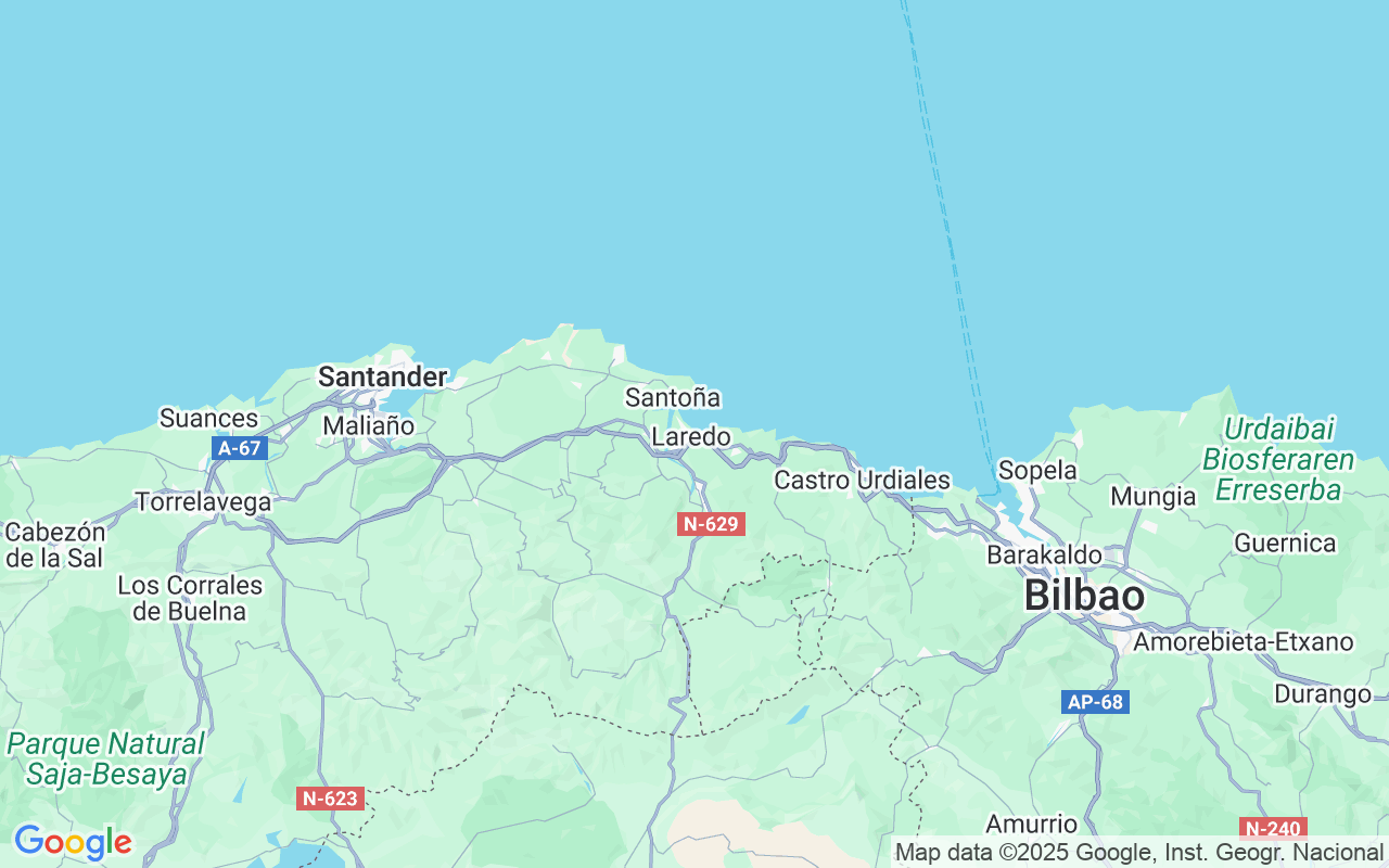 De locatie van Motorboot: Laredo, Laredo