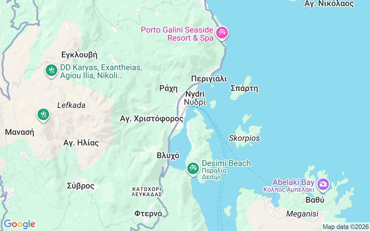 Emplacement du Semi-rigide: Nydri Marine, Lefkada 311 00