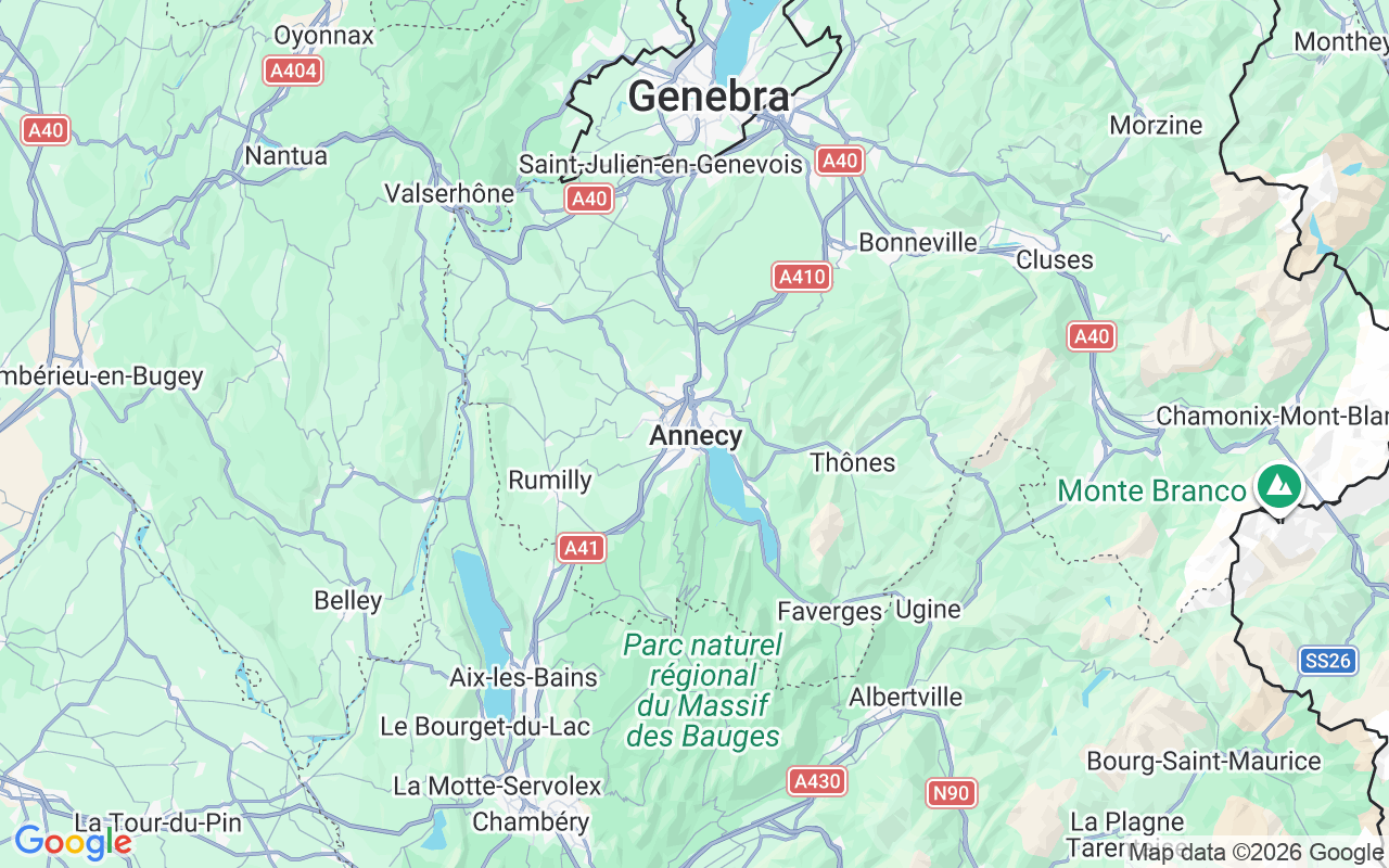 Localização do(a) Lancha: Saint Jorioz, Annecy