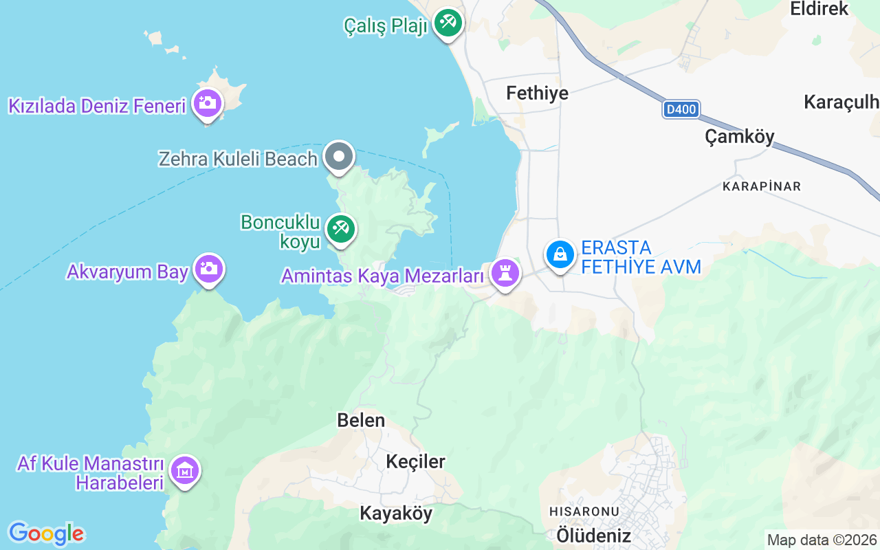 De locatie van Gulet: Fethiye, Fethiye