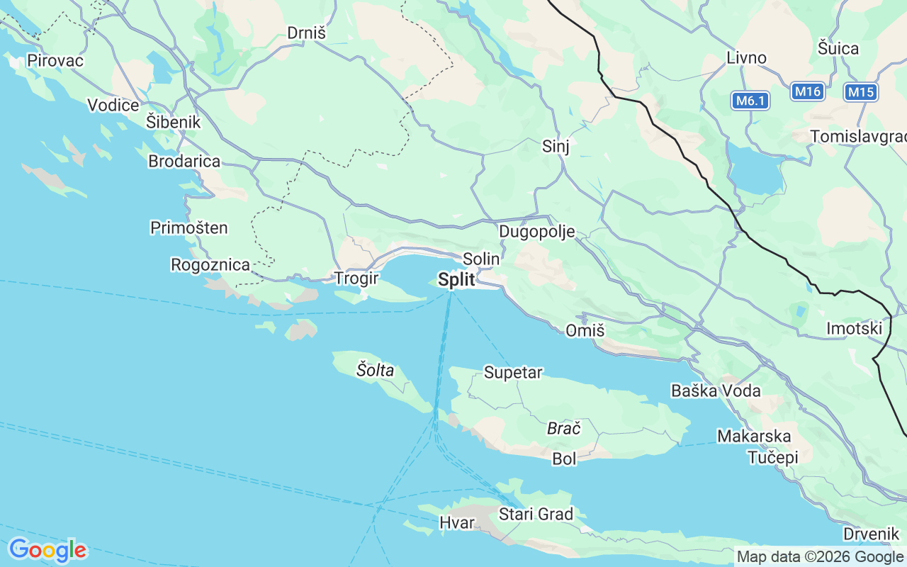 Ubicación Lancha: Trogir, Split