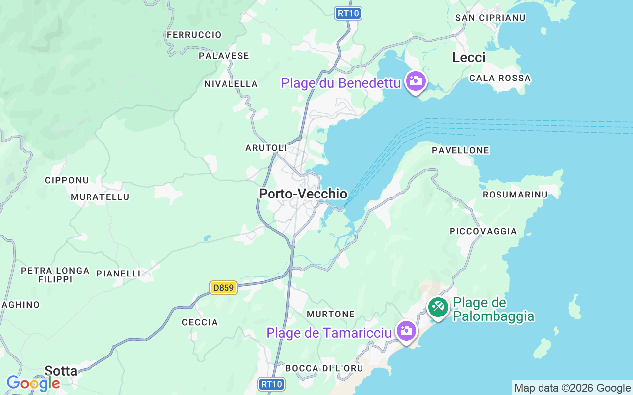 Location of the RIB: Port De Porto Vecchio, 20137 Porto-Vecchio