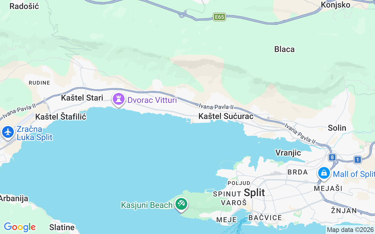 Emplacement du Catamaran: Marina Kastela, Split