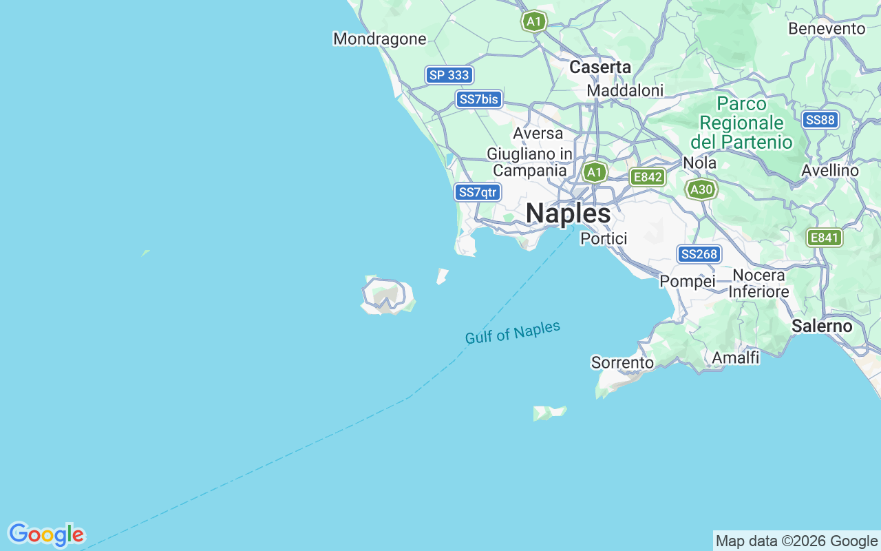 Location of the Catamaran: Procida, Italy