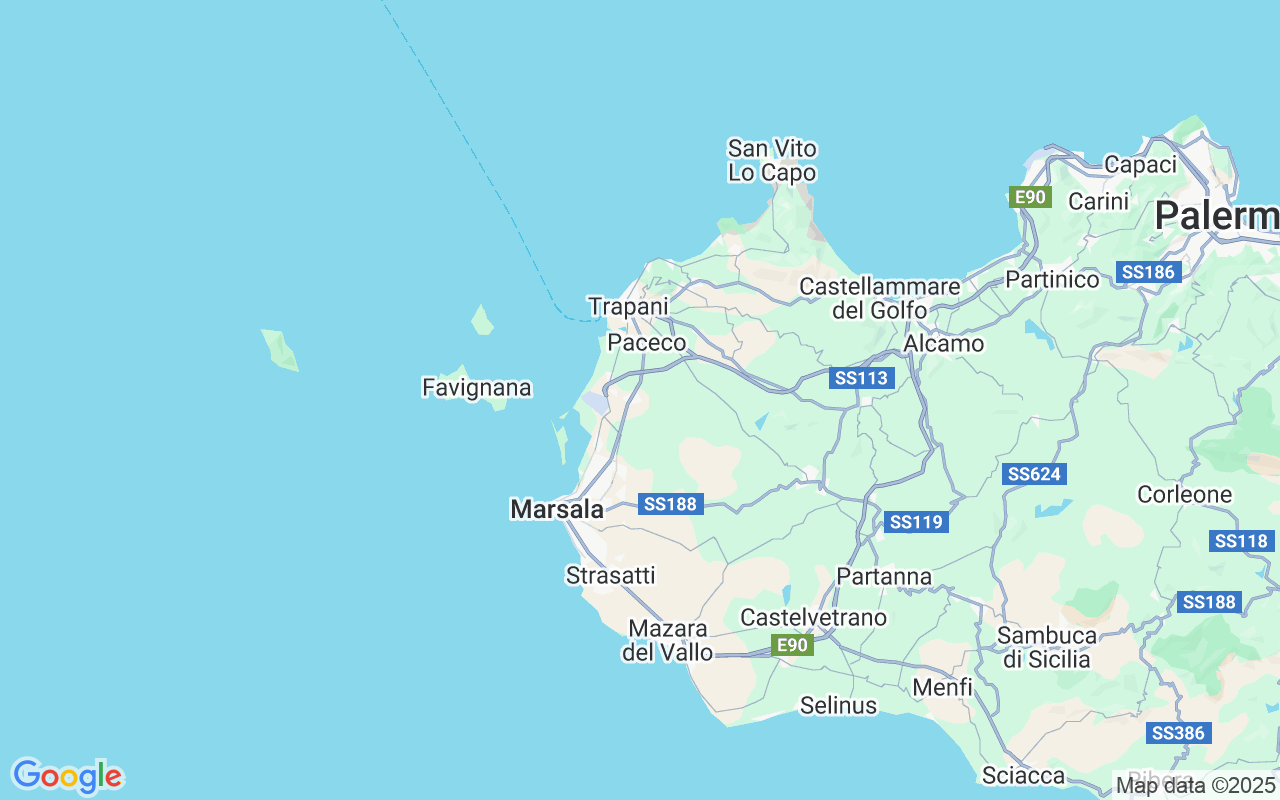Plats för RIB-båt: Vento Di Maestrale Trapani, Trapani