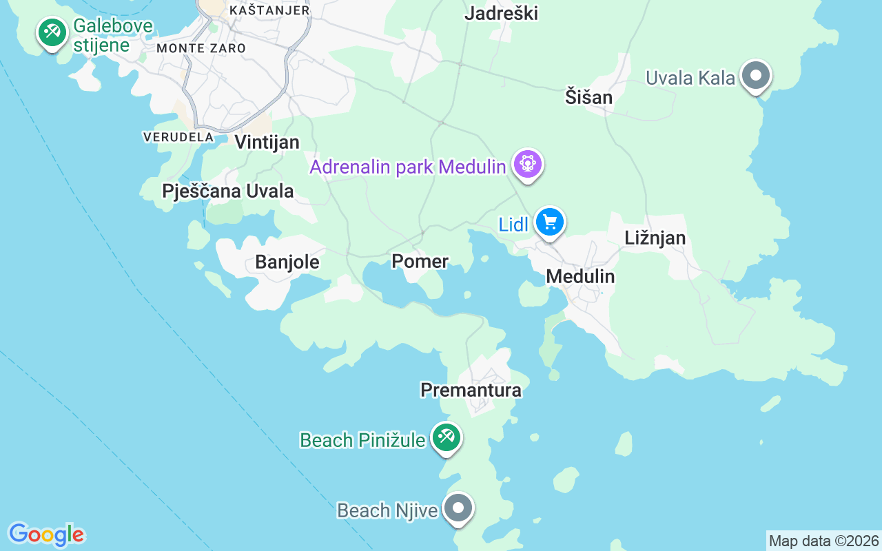 Location of the Sailboat: Aci Marina Pomer, Split