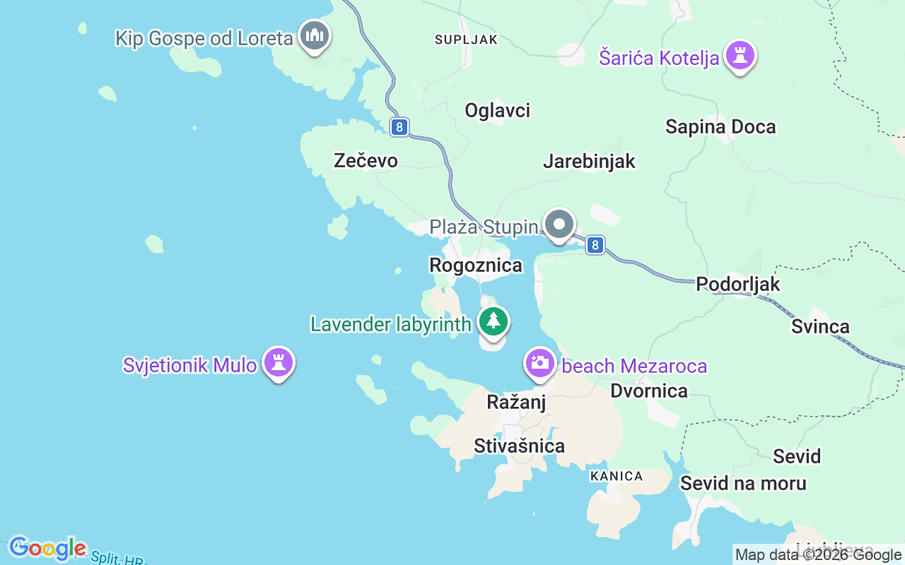 Location of the Sailboat: Marina Frapa, Split