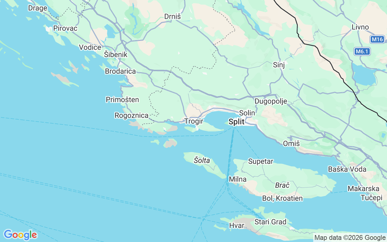 Plats för Katamaran: Yachtclub Seget (Marina Baotić), Trogir