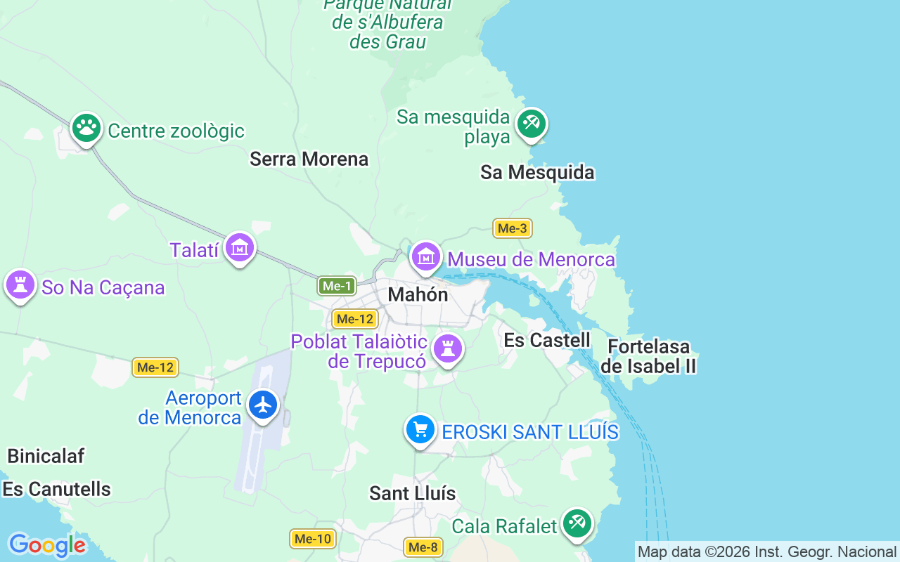 De locatie van Motorboot: Port Of Mahón, Mahón