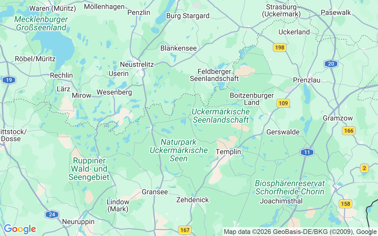 Liegeplatz Hausboot: Stadthafen, Lychen