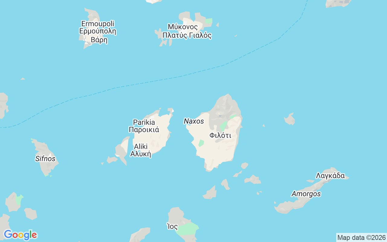 Liegeplatz RIB: Agia Anna Port-Naxos Port-Ampelas Port Paros-Piso Livadi Paros, Naxos