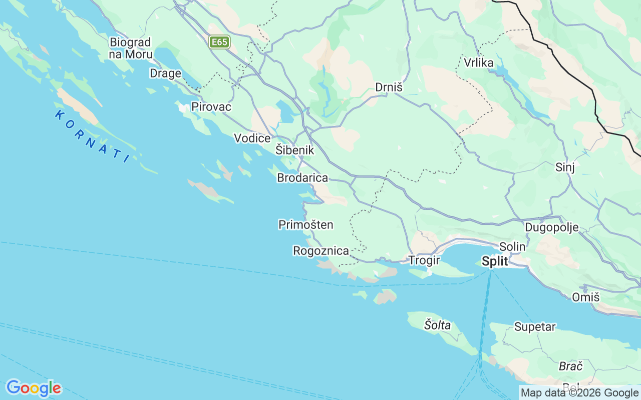 De locatie van RIB: Banovci, Grebaštica