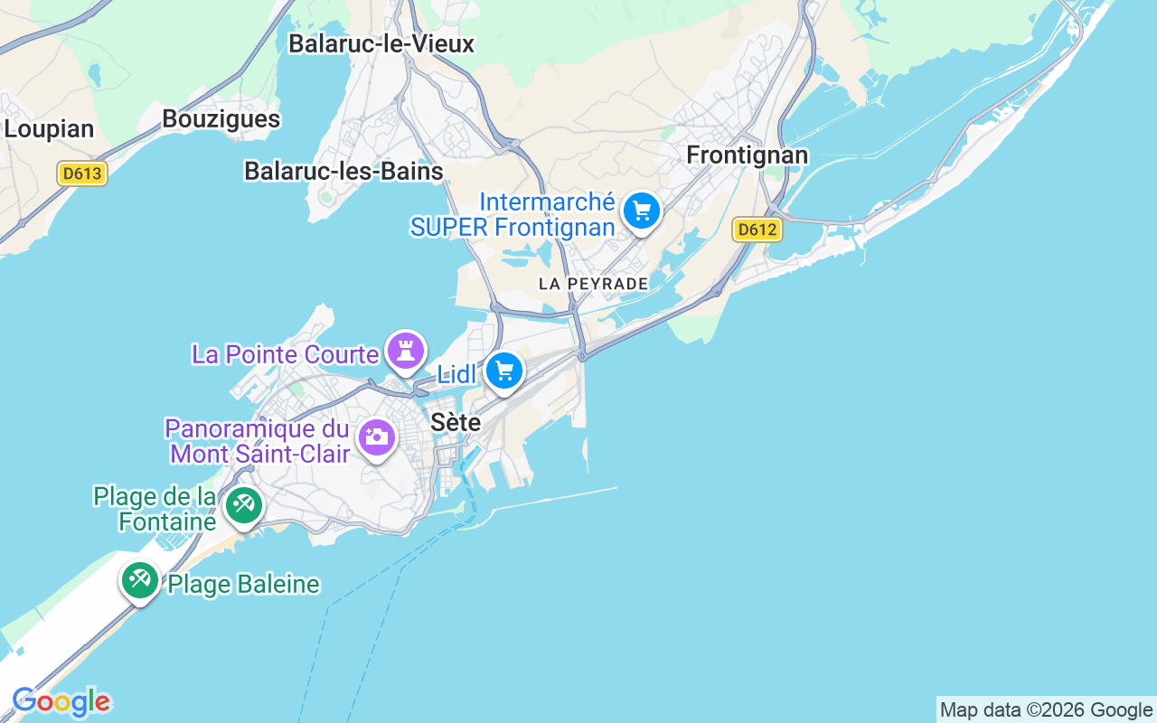 Ubicación Catamarán: Port De Sète, 34200 Sète