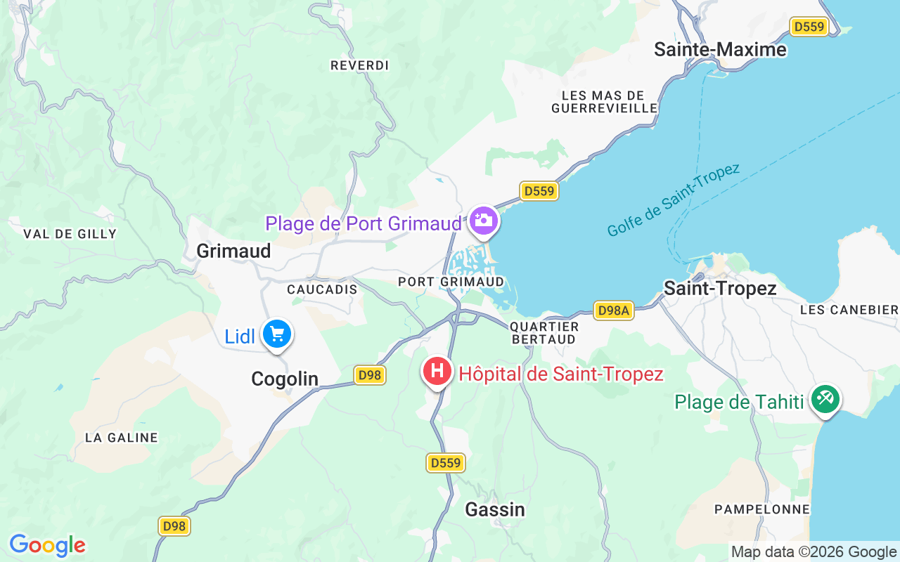 Liegeplatz RIB: Port Grimaud, 83310 Grimaud
