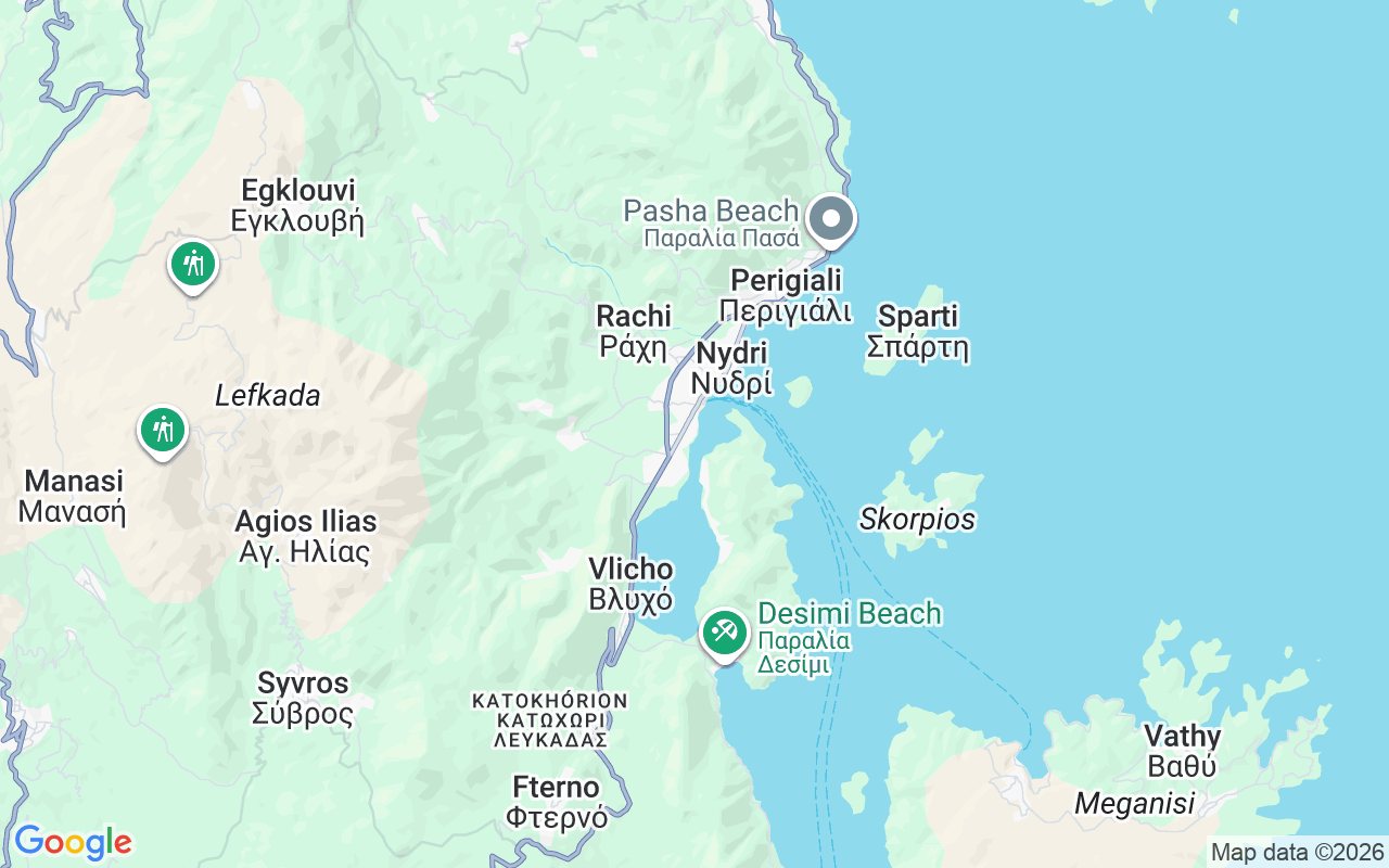 Location of the RIB: Nydri Marine, Lefkada 311 00