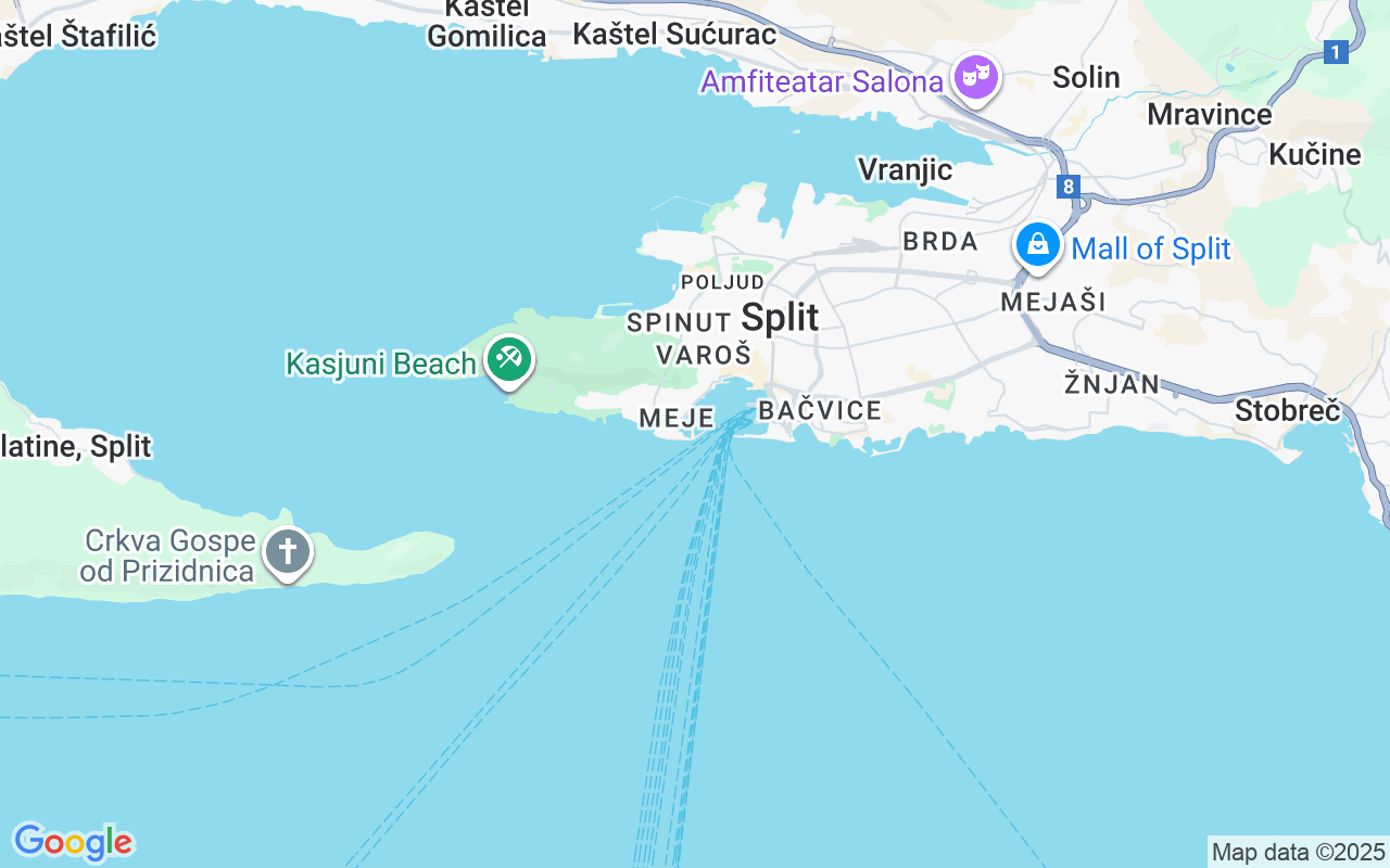 Plats för Motorbåt: Split, Kroatien