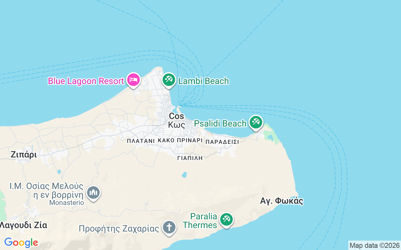 Ubicación Neumática: Marina Kos, Kos
