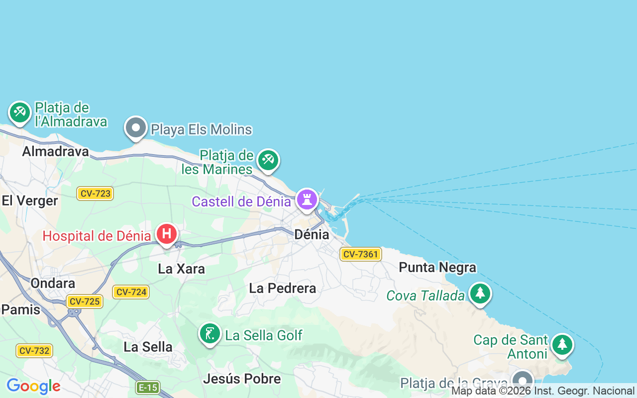 De locatie van RIB: Marina El Portet De Denia, Dénia