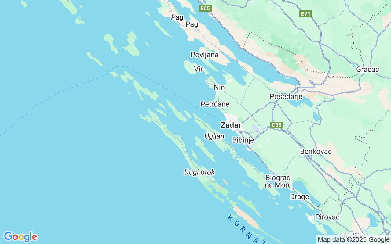 Ubicación Neumática: Zadar, Preko