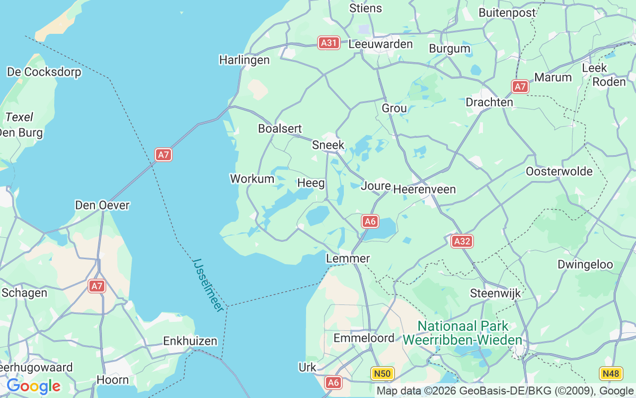 Liegeplatz Motorboot: Woudsend, Woudsend