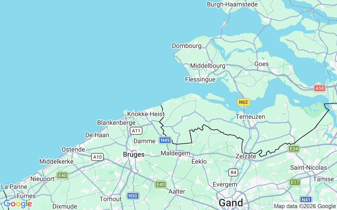 Emplacement du Voilier: Cadzand, Cadzand