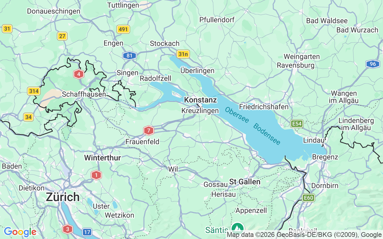 Location of the RIB: Kreuzlingen, Kreuzlingen District