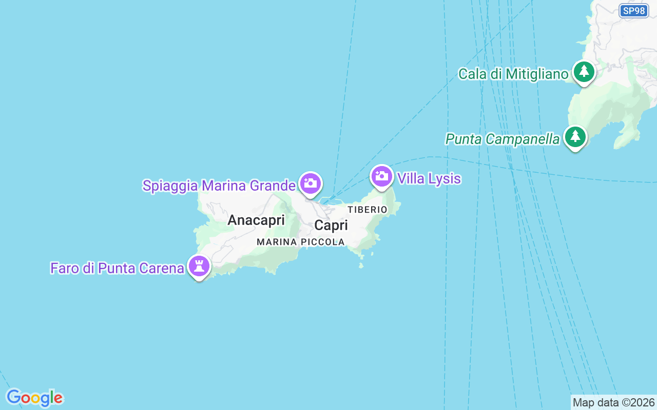 Emplacement du Bateau sans permis: Marina Di Capri, 80073 Capri