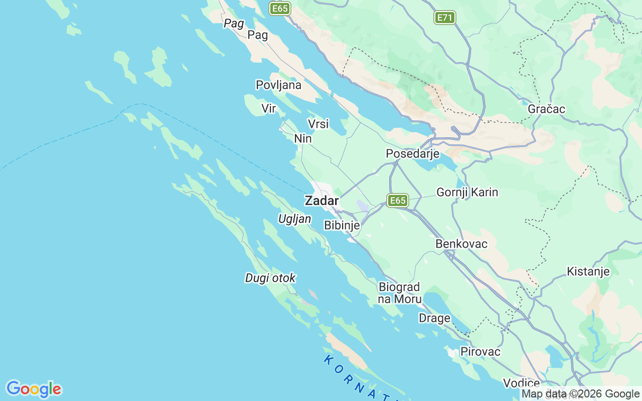Liegeplatz Motorboot: Zaton,Zadar, Zadar
