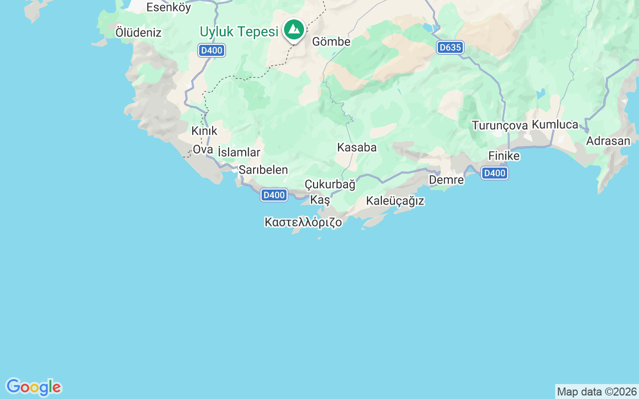 Luogo Caicco: Kaş Limanı, Kaş
