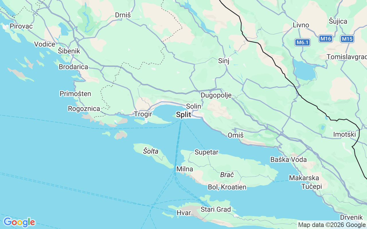 Plats för Motorbåt: Split, Kroatien