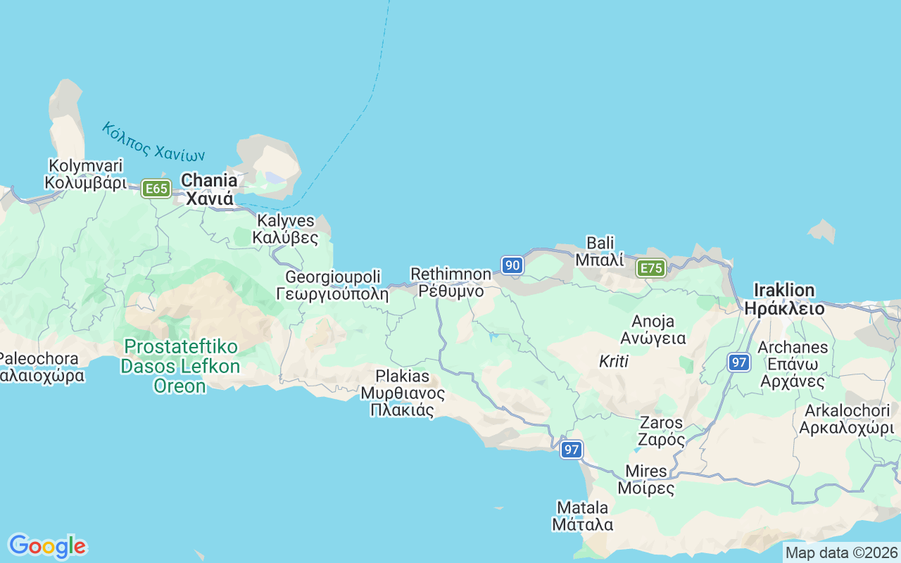 De locatie van Motorboot: Ρεθύμνου, Rethimnon