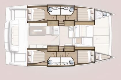 Hyra båt Katamaran Catana Group Bali 4.2 - 4 + 1 cab. Tunas do Paraná