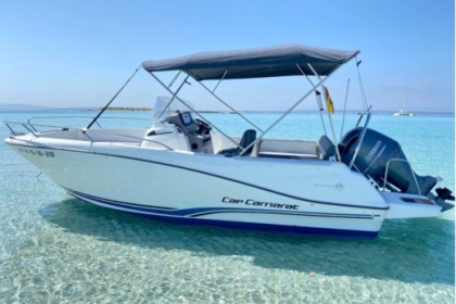 Hire Motorboat Jeanneau Cap Camarat 6.5 Cc serie 3 Ibiza