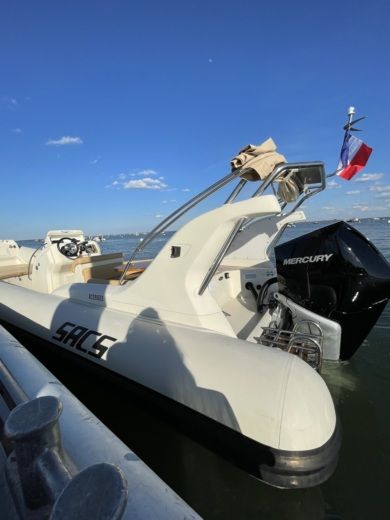 Motorboat SACS 900 Plano del barco